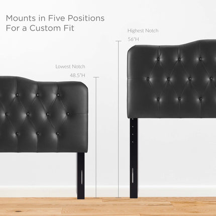 Modway MOD-5155 Annabel Upholstered Vinyl Queen Headboard Modway
