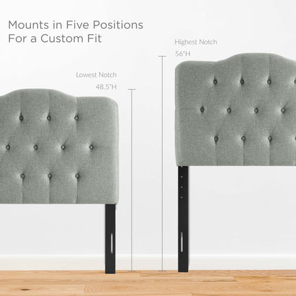 Modway MOD-5160 Annabel Upholstered Fabric Twin Headboard Modway