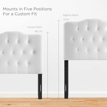 Modway MOD-5161 Annabel Upholstered Vinyl Twin Headboard Modway