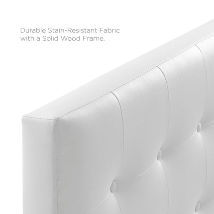 Modway MOD-5171 Emily Upholstered Vinyl Queen Headboard Modway