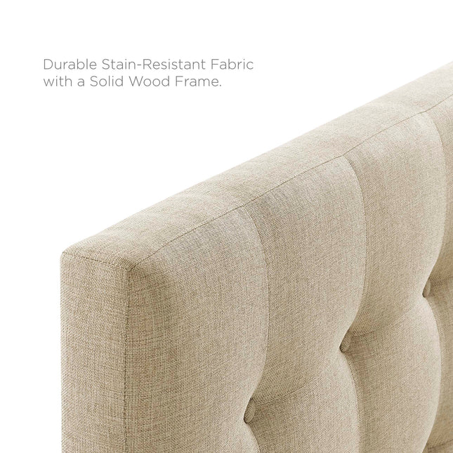 Modway MOD-5174 Emily Upholstered Fabric King Headboard Modway