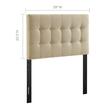 Modway MOD-5176 Emily Upholstered Fabric Twin Headboard Modway