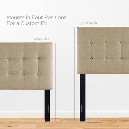 Modway MOD-5176 Emily Upholstered Fabric Twin Headboard Modway
