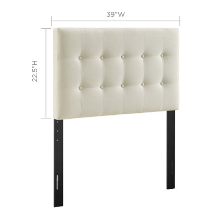 Modway MOD-5176 Emily Upholstered Fabric Twin Headboard Modway