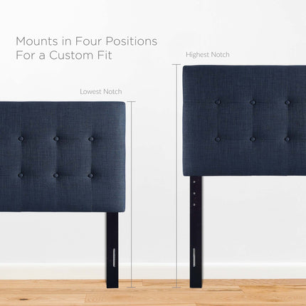 Modway MOD-5176 Emily Upholstered Fabric Twin Headboard Modway