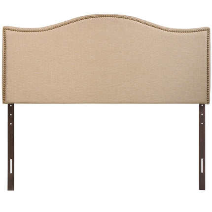 Modway MOD-5206 Curl Nailhead Upholstered Queen Headboard Modway