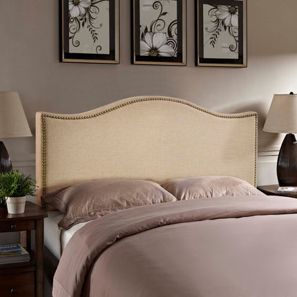 Modway MOD-5206 Curl Nailhead Upholstered Queen Headboard Modway