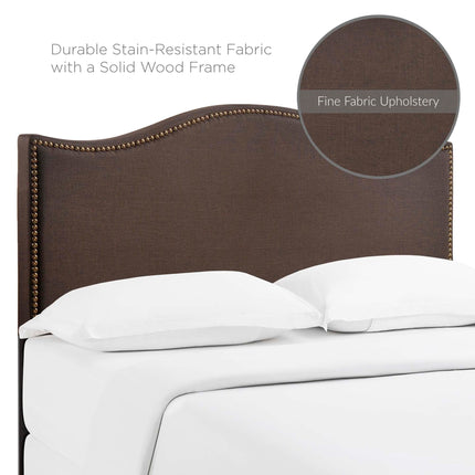 Modway MOD-5206 Curl Nailhead Upholstered Queen Headboard Modway