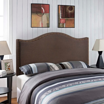 Modway MOD-5206 Curl Nailhead Upholstered Queen Headboard Modway