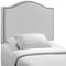 Modway MOD-5209 Curl Nailhead Upholstered Twin Headboard Modway