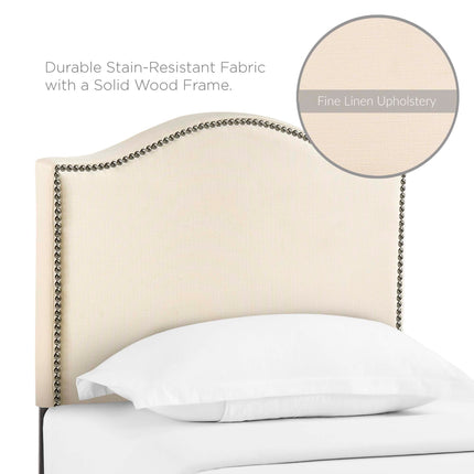 Modway MOD-5209 Curl Nailhead Upholstered Twin Headboard Modway