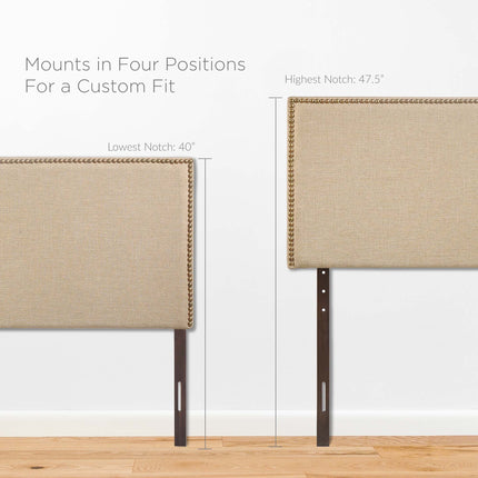 Modway MOD-5215 Region Nailhead Upholstered Queen Headboard Modway