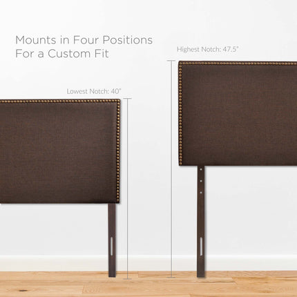 Modway MOD-5215 Region Nailhead Upholstered Queen Headboard Modway