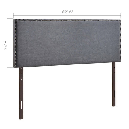 Modway MOD-5215 Region Nailhead Upholstered Queen Headboard Modway