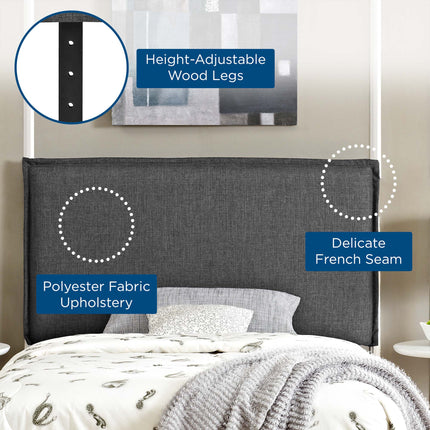 Modway MOD-5405 Camille Upholstered Fabric Twin Headboard Modway