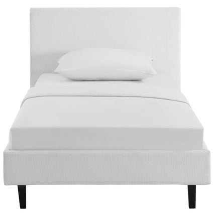 Modway MOD-5416 Anya Fabric Twin Bed Modway