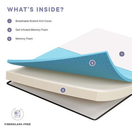 Modway MOD-5491 Aveline 6" King Mattress Modway