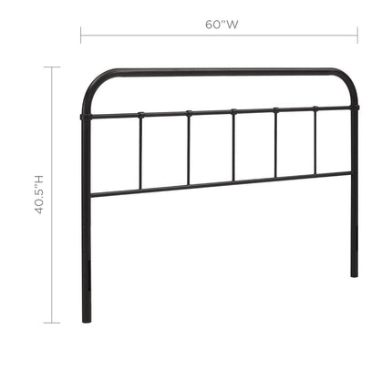 Modway MOD-5536 Serena Queen Steel Headboard Modway