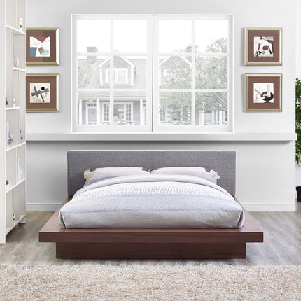 Modway MOD-5721 Freja Fabric Queen Platform Bed Modway