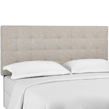 Modway MOD-5855 Paisley Tufted Upholstered Linen Fabric King and California King Headboard Modway