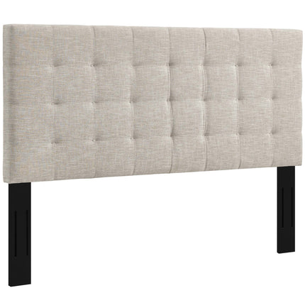 Modway MOD-5855 Paisley Tufted Upholstered Linen Fabric King and California King Headboard Modway