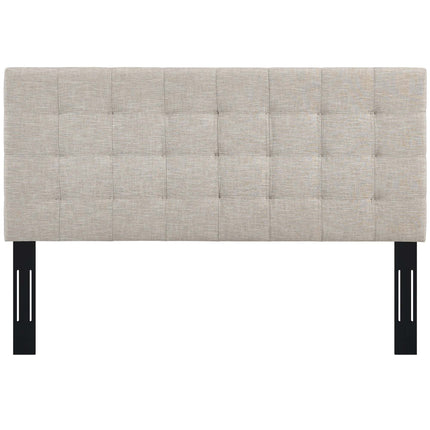 Modway MOD-5855 Paisley Tufted Upholstered Linen Fabric King and California King Headboard Modway