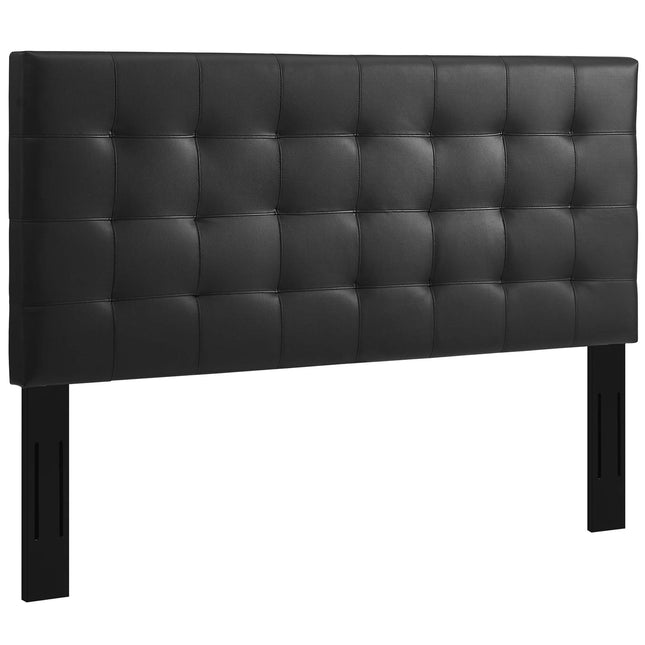 Modway MOD-5857 Paisley Tufted Upholstered Faux Leather King and California King Headboard Modway