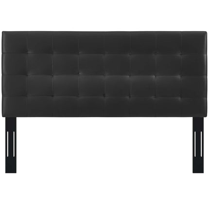Modway MOD-5857 Paisley Tufted Upholstered Faux Leather King and California King Headboard Modway