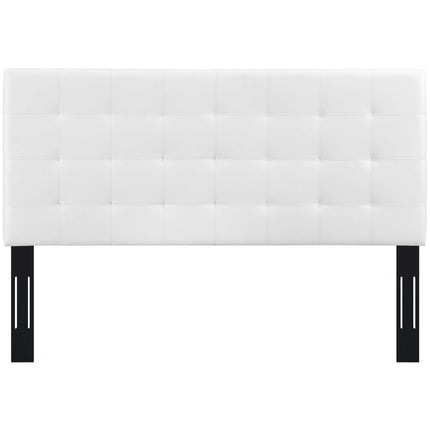 Modway MOD-5857 Paisley Tufted Upholstered Faux Leather King and California King Headboard Modway