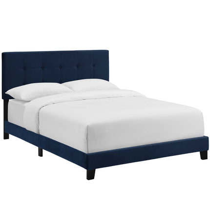 Modway MOD-5859 Amira Performance Velvet Full Bed Modway