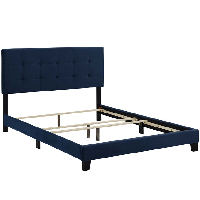 Modway MOD-5859 Amira Performance Velvet Full Bed Modway