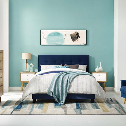Modway MOD-5859 Amira Performance Velvet Full Bed Modway