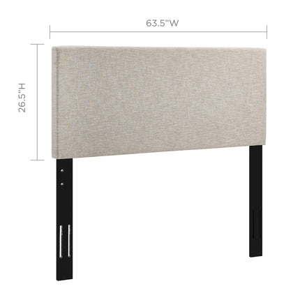 Modway MOD-5880 Taylor Upholstered Linen Fabric Full / Queen Headboard - Plaza Home Decor