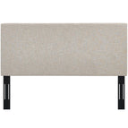 Beige / Upholstered Linen Fabric