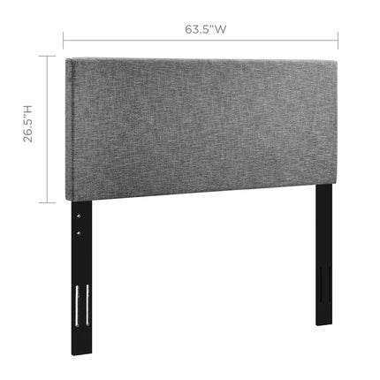 Modway MOD-5880 Taylor Upholstered Linen Fabric Full / Queen Headboard - Plaza Home Decor