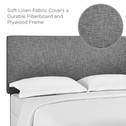 Modway MOD-5880 Taylor Upholstered Linen Fabric Full / Queen Headboard - Plaza Home Decor