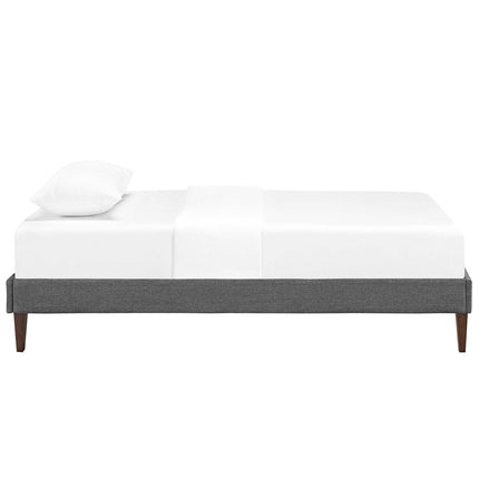 Modway MOD-5895 Tessie Fabric Twin Bed Frame with Squared Tapered Legs - Plaza Home Decor
