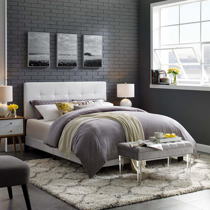 Modway MOD-6000 Amira Upholstered Fabric Full Bed Modway