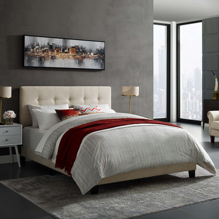 Modway MOD-6001 Amira Upholstered Fabric Queen Bed Modway