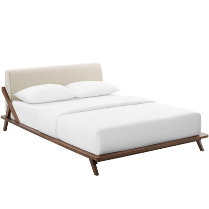 Modway MOD-6047 Luella Upholstered Fabric Queen Platform Bed Modway