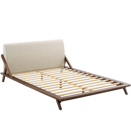 Modway MOD-6047 Luella Upholstered Fabric Queen Platform Bed Modway