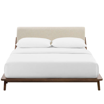 Modway MOD-6047 Luella Upholstered Fabric Queen Platform Bed Modway