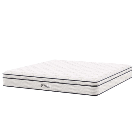 Modway MOD-6080 Jenna 10" Innerspring and Foam California King Mattress Modway