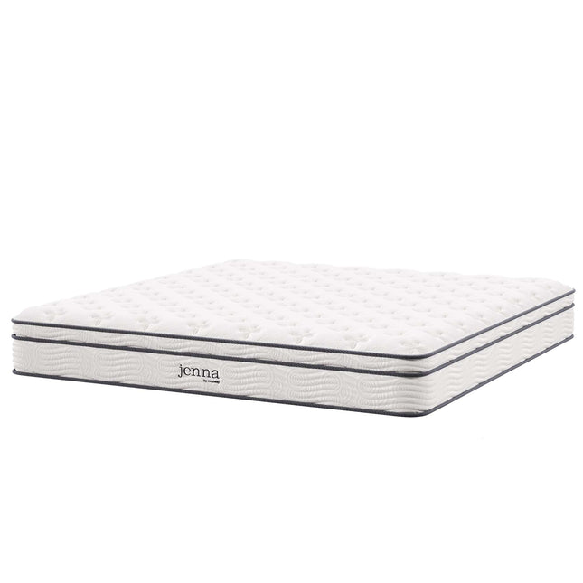 Modway MOD-6080 Jenna 10" Innerspring and Foam California King Mattress Modway