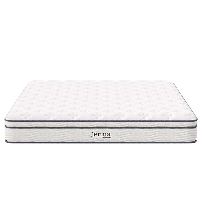 Modway MOD-6080 Jenna 10" Innerspring and Foam California King Mattress Modway