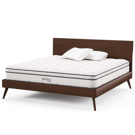 Modway MOD-6080 Jenna 10" Innerspring and Foam California King Mattress Modway