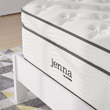 Modway MOD-6082 Jenna 14" Innerspring and Foam Twin Mattress Modway