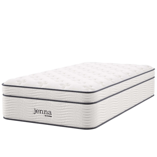 Modway MOD-6082 Jenna 14" Innerspring and Foam Twin Mattress Modway