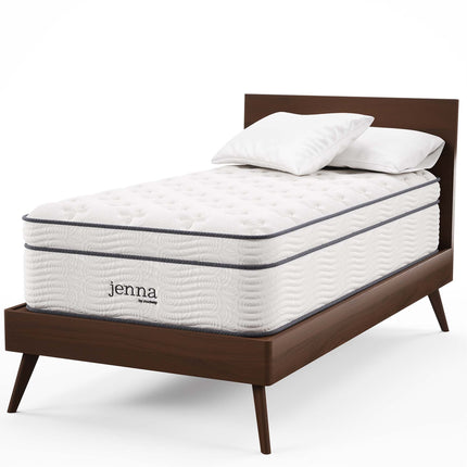 Modway MOD-6082 Jenna 14" Innerspring and Foam Twin Mattress Modway
