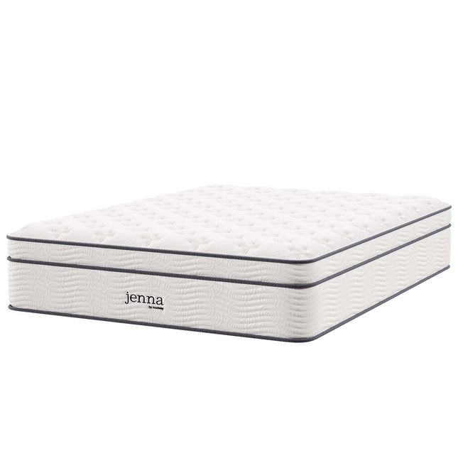 Modway MOD-6084 Jenna 14" Innerspring and Foam Queen Mattress Modway